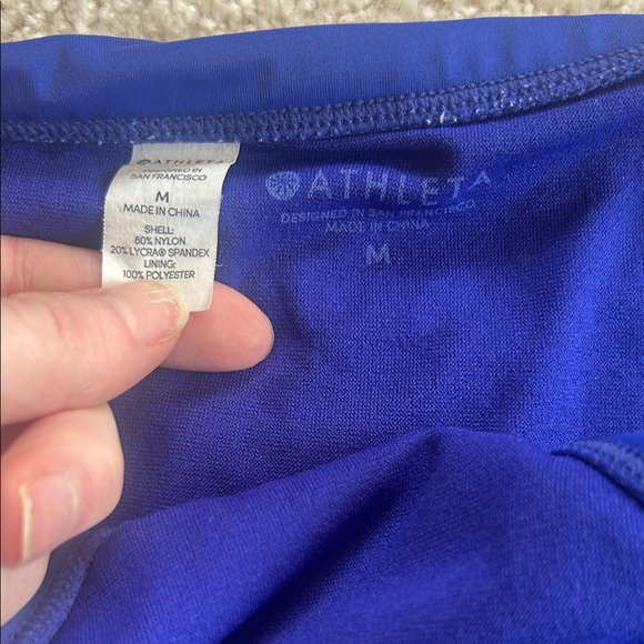 Athleta Royal Blue Swim Bottom - Picture 2 of 3